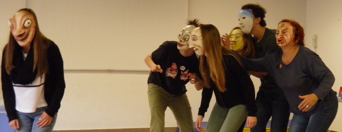 Stage de masque à Vogüé